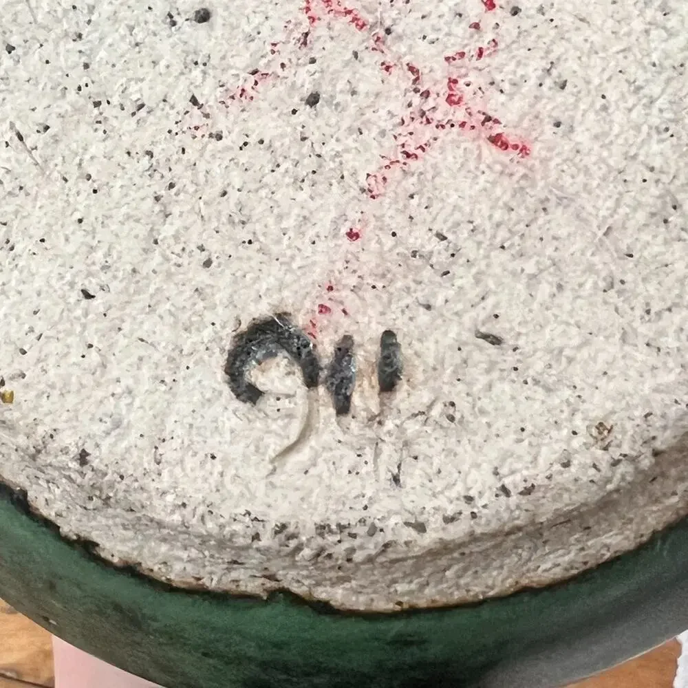 Studio Art Pottery Vassel With Spout 7